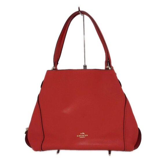 COACH Orange Leather Shoulder Bag - Picture 1 of 9